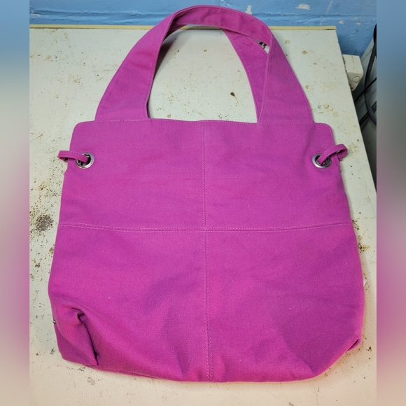 Ed Hardy tote / handbag with great color and graphics. - Picture 2 of 5